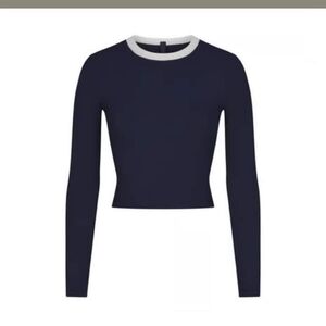 Skims Ribbed Long Sleeve